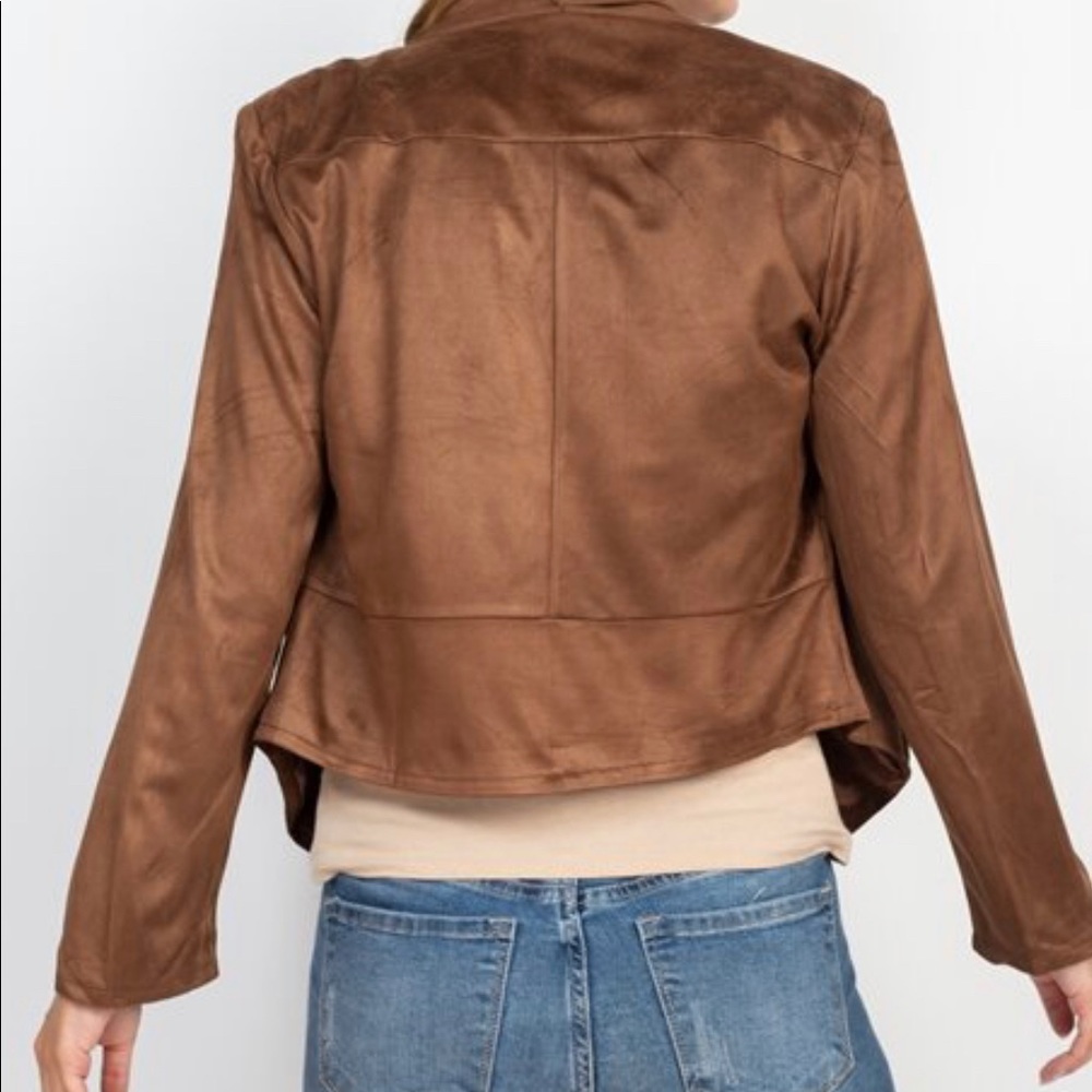 FINAL PRICE Brown Suede Jacket - Picture 2 of 3